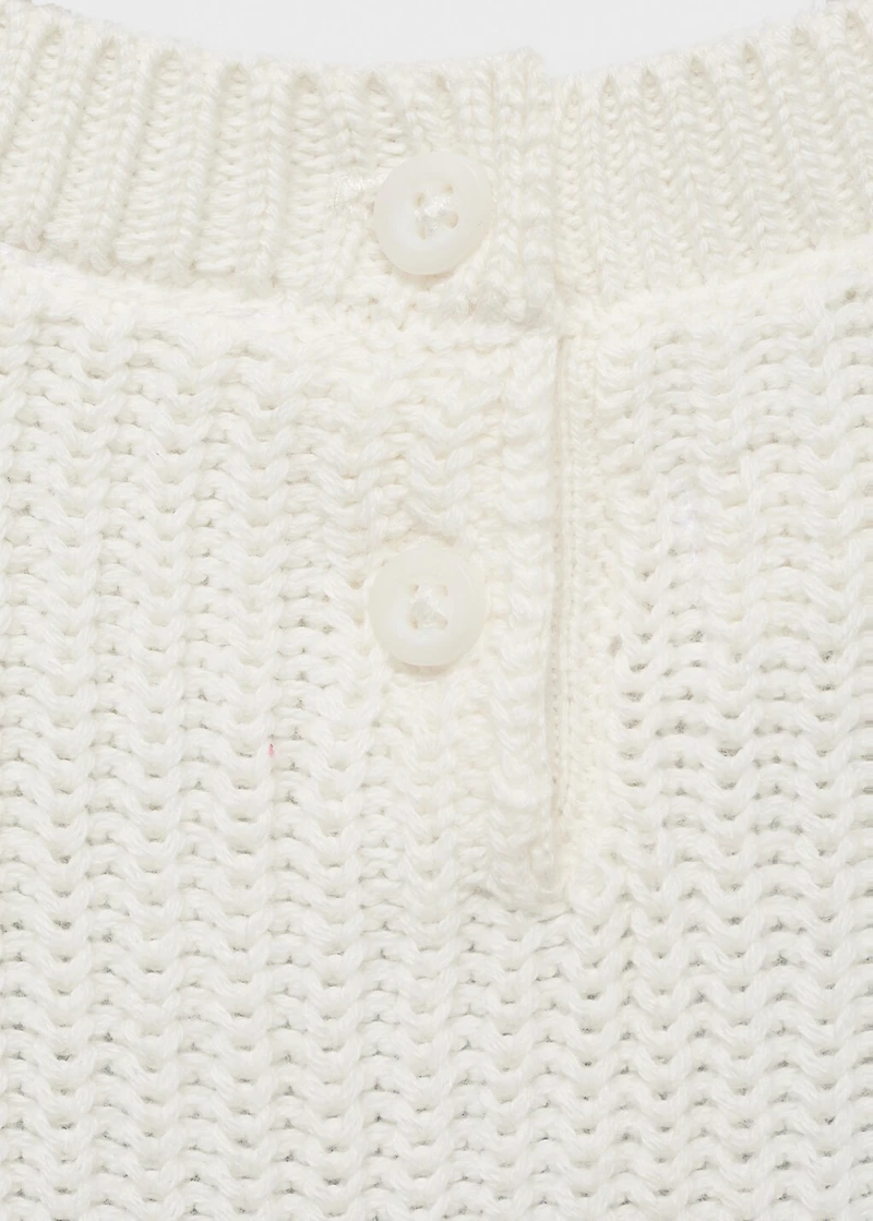 Knit striped sweater