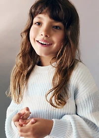 Knit striped sweater