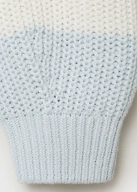 Knit striped sweater