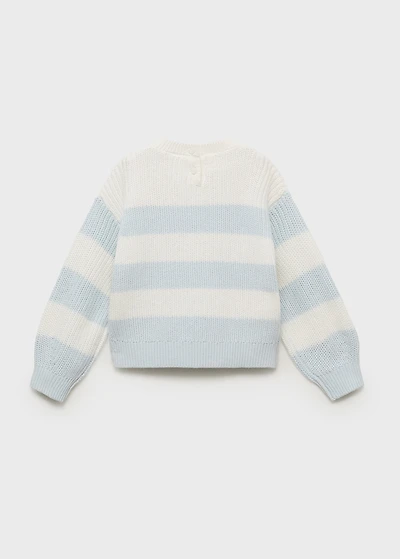 Knit striped sweater