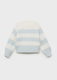 Knit striped sweater