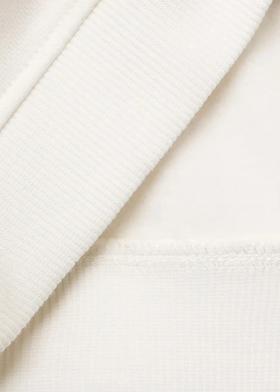 Sweatshirt with embroidered star