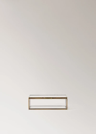 Small box with metal profile