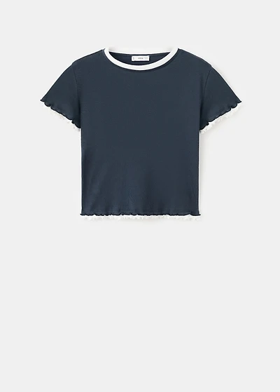 Organic cotton crop top