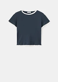 Organic cotton crop top