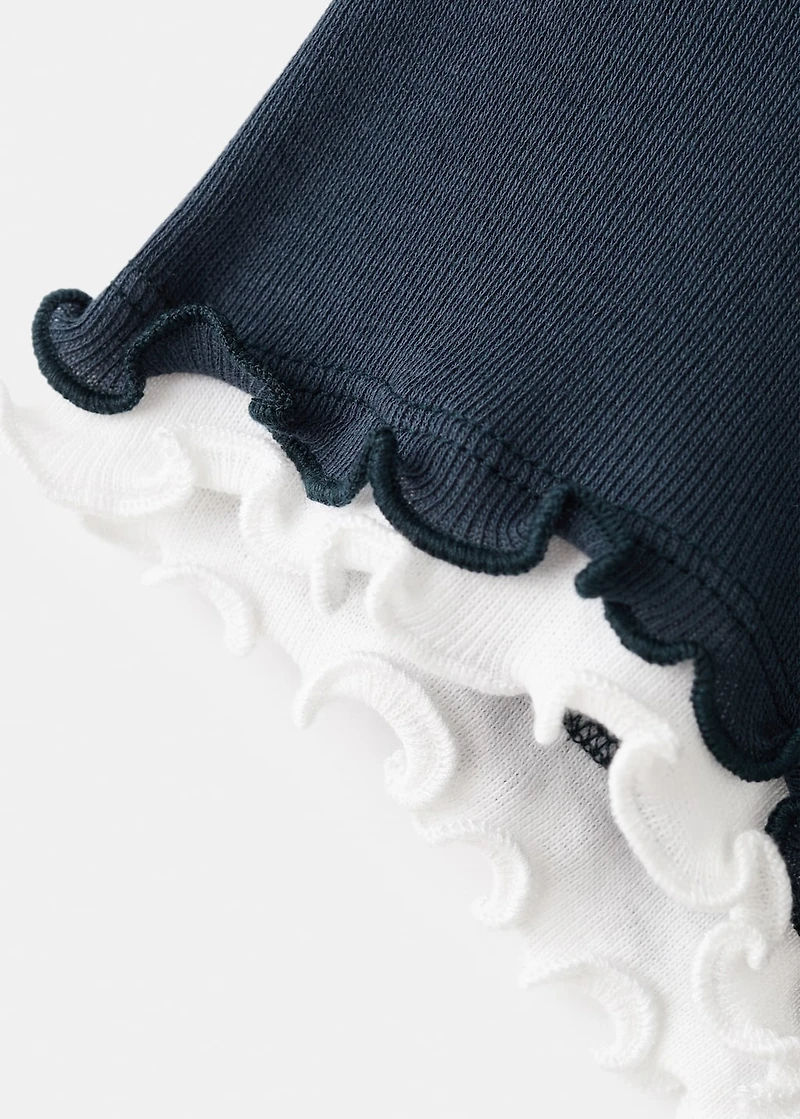 Organic cotton crop top