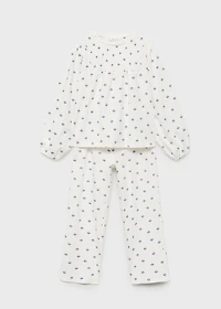 Printed cotton pyjamas