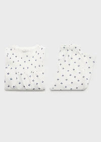 Printed cotton pyjamas