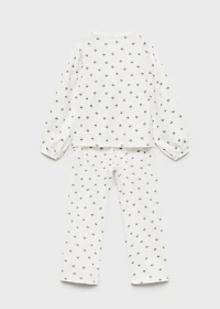 Printed cotton pyjamas