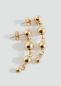 Beaded drop earrings