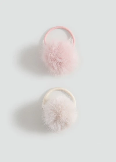 Pompom hair tie