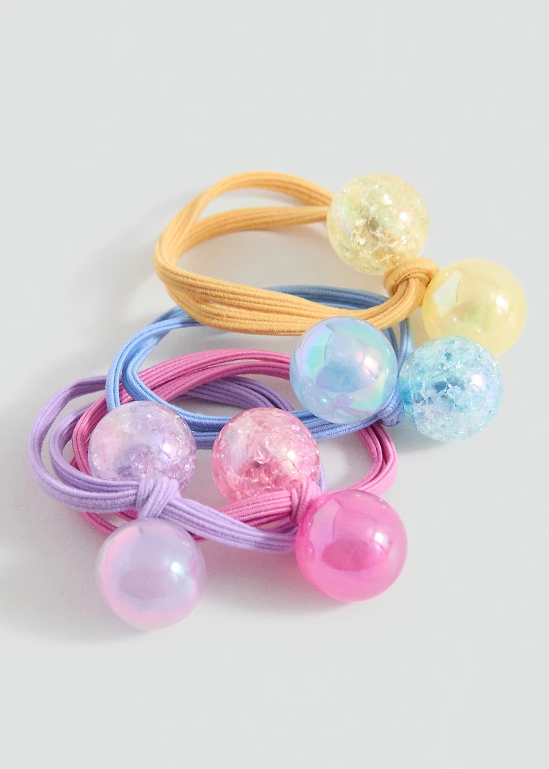 Pack of 4 scrunchies