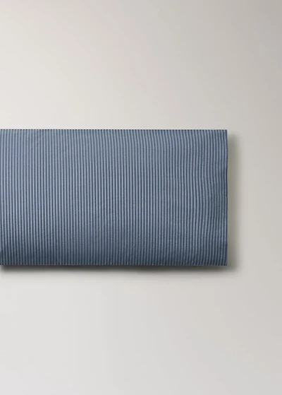 Percale cotton striped pillowcase 45x110cm