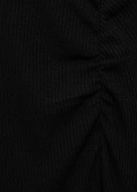 Long dress with side slit