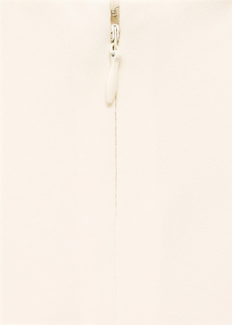 Asymmetrical pleated dress