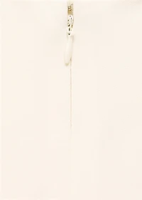 Asymmetrical pleated dress