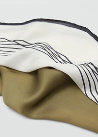 Set of 2 combined scarves