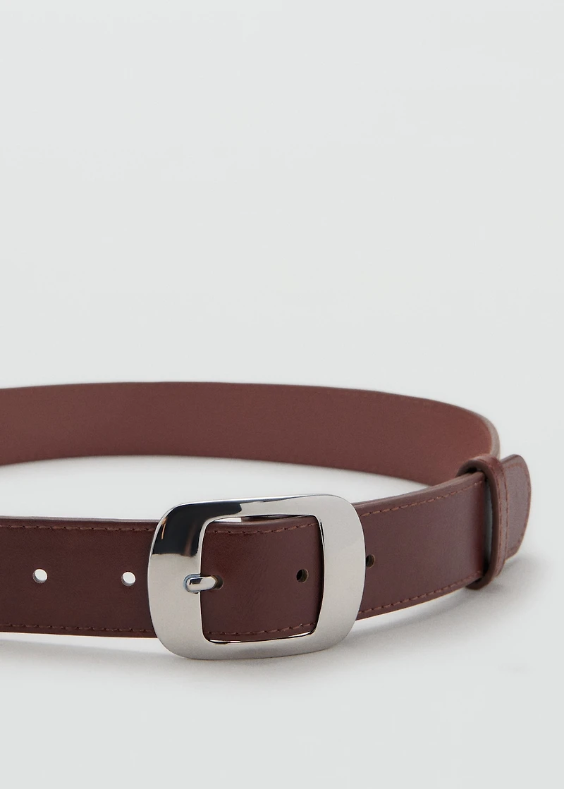 Square buckle belt