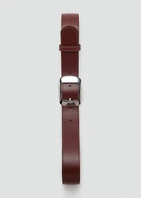 Square buckle belt