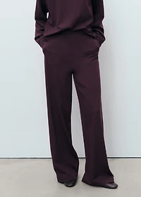 Jogger pants with elastic waist