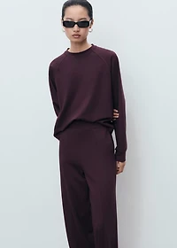 Jogger pants with elastic waist