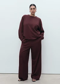 Jogger pants with elastic waist