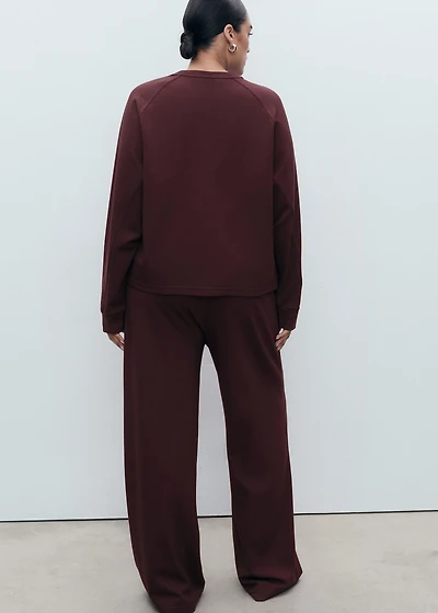 Jogger pants with elastic waist