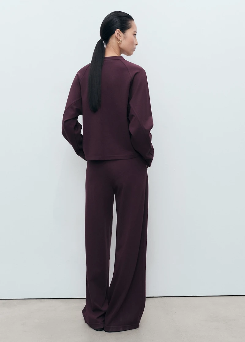 Jogger pants with elastic waist