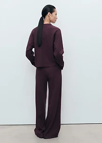 Jogger pants with elastic waist