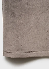 Soft-touch velour pants