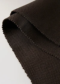 cotton placemat made from piqué-textured fabric