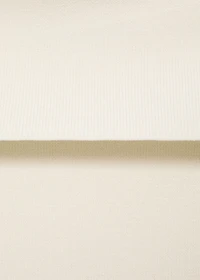 Strapless knitted top