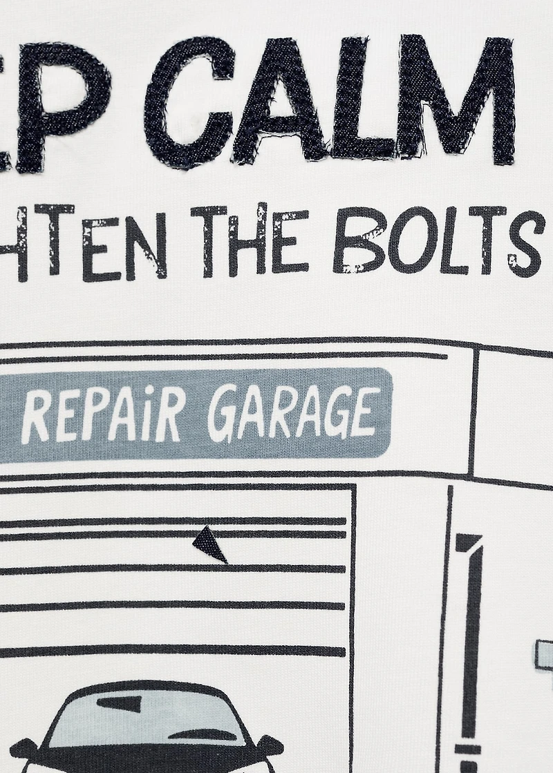 Printed long sleeve t-shirt