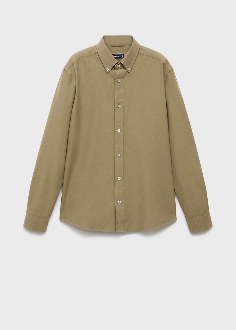 100% cotton Oxford shirt