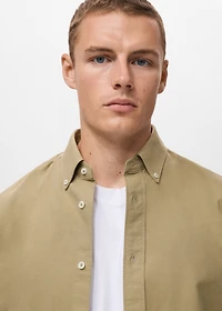 100% cotton Oxford shirt