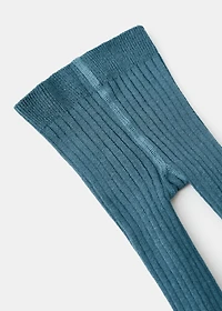 Ribbed tights