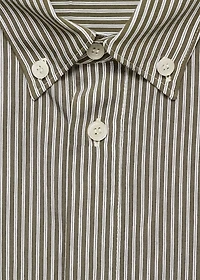 Regular fit striped print shirt