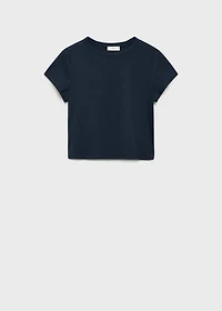 Essential cotton-blend T-shirt