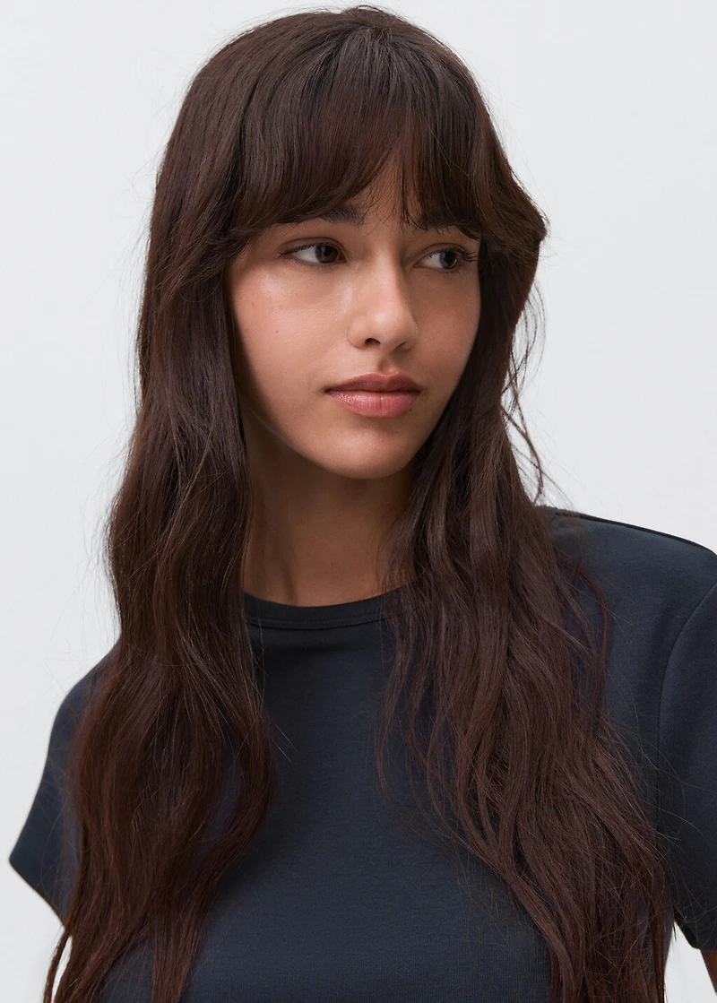 Essential cotton-blend T-shirt