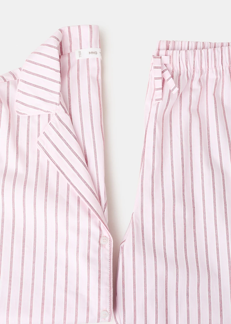Striped long pyjamas