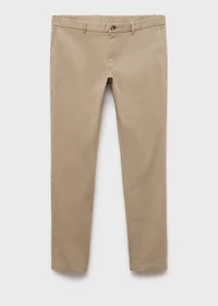 Barna slim-fit twill chino pants