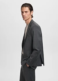 Milan slim-fit suit blazer