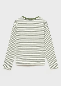 Striped cotton t-shirt