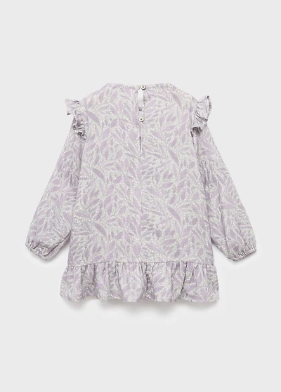 Printed cotton dress