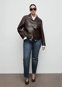 Mid-rise slim-fit jeans