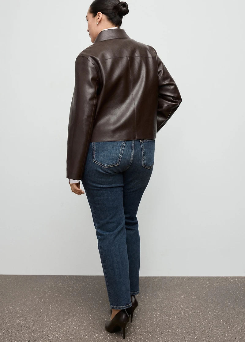 Mid-rise slim-fit jeans