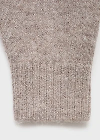 Knitted button cardigan