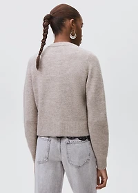 Knitted button cardigan