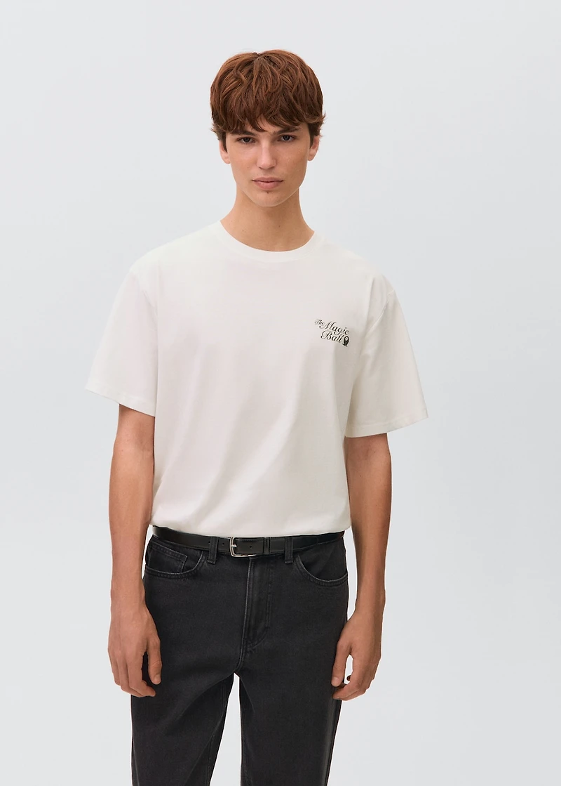 Oversized cotton t-shirt