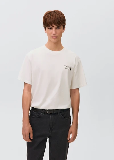 Oversized cotton t-shirt